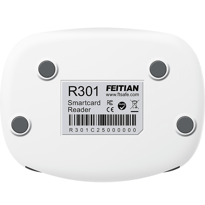 FEITIAN R301 Contact Smart Card Reader with C25 casing